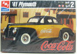 1941 Plymouth Coupe Coca-Cola model car kit