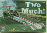 Two Much Twin Engine Dragster AMT Kit
