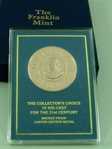 2000 Millennium Bronze Proof Medal