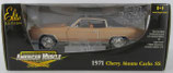 1971 Monte Carlo SS with Black Vinyl Top  Ertl Chase Car