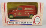 Budweiser 1950 Chevy Panel Truck Bank Ertl