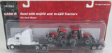 Case-IH Semi w/ mx240 & mx120 Tractors