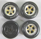 Tire, Mag 70 Chevelle Ertl Set