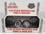 Tire GMP Muscle Car Tire and Wheel Set 1/18