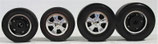 Tire Acme Hurst Wheel Set 1/18