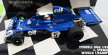 Tyrrell 006 1973 J. Stewart World Champion  Minichamps 1/43