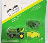 John Deere 455 Lawn & Garden tractor Mower, Tiller 1/32 Ertl