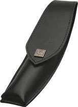 Erbe Leder-Etui für Rasiermesser, schwarz