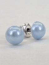 Ohrstecker „Ice Blue“ – Frostige Frische & Edelstahl