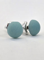 Ohrstecker „Spearmint“ Matt – Frische Pastellpower & Edelstahl
