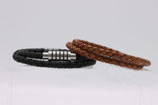 Herren Wickelarmband geflochten