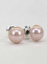 Ohrstecker „Champagne“ – Edles Gold-Beige & Edelstahl