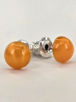 Ohrstecker „Sun Shine“ – Frisches Hellorange & Edelstahl
