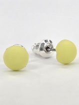 Ohrstecker „Pistachio“ Matt – Sanftes Grün & Edelstahl