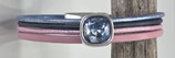 Sommerarmband Blau Rosa
