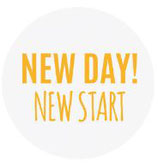 Schlüsselanhänger - New day New start