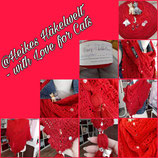 Rote Nixe, glitzernd