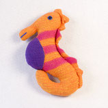 Seepferd Lina - orange/pink/lila