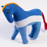 Pferd Lena - Blau/weiß