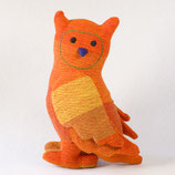 Eule Leopold - Orange/Gelb
