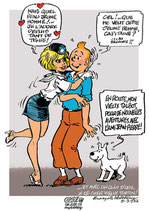 Souvenir des Amis d'Hergé 2022- Ex-libris numéroté et signé