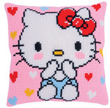 VE 0205078 CUSCINO HELLO KITTY BACI