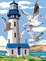 133 3606 FARO CON GABBIANI