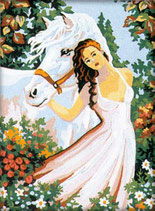 CA6 036 DONNA CON CAVALLO