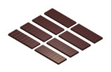 Moule de 8 tablettes de chocolat 100 x 35 x 5