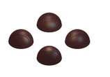 Molde de chocolate para 4 medias pelotas de tenis