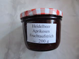 Heidelbeere-Aprikosen Fruchtaufstrich 200g  --F28