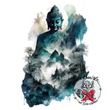 Zeugnismappe "Buddha" #03