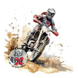 Zeugnismappe "Motocross" #02