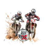 Zeugnismappe "Motocross" #09