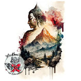Zeugnismappe "Buddha" #02