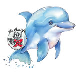 Zeugnismappe "Wale und Delfine" #12