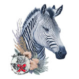 Kuschelkissen mit Füllung "Zebra" #02