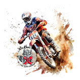 Wärmflasche "Motocross" #03