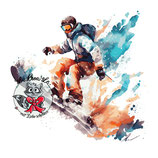 Zeugnismappe "Snowboarding" #04