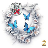 3D Tasse "Schmetterling" #10