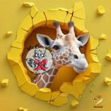 3D Tasse "Giraffe" #04