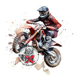 Zeugnismappe "Motocross" #08