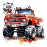 Zeugnismappe "Monstertrucks" #16