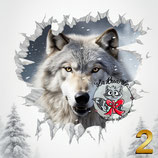 3D Tasse "Wolf" #05