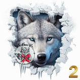 3D Tasse "Wolf" #03