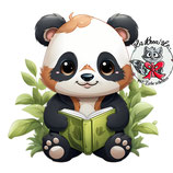 Lesezeichen "Pandabären" #01