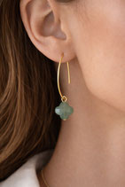 Lucky  Boucles d'Oreilles trèfle