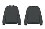 HDLHBF/ charcoal grey/ washed out - Sweater