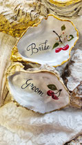 Luxe Bride & Groom oesters met extra illustratie