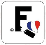 Sticker Coeur La France en Premier